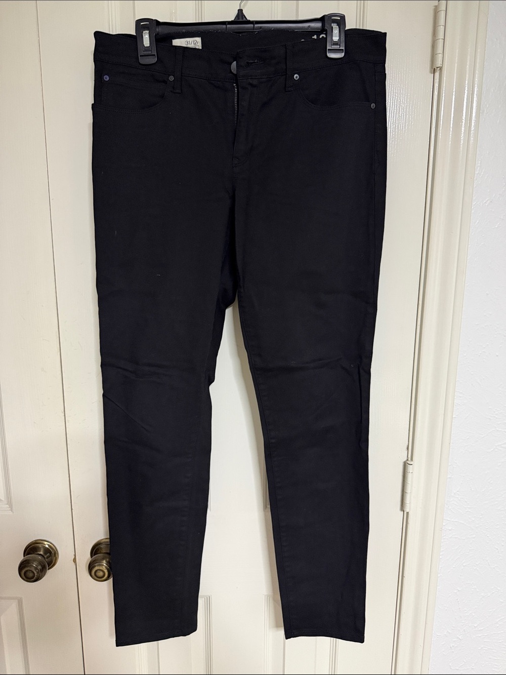 GAP Size 31/12R Black Slim Stretch Jeans
